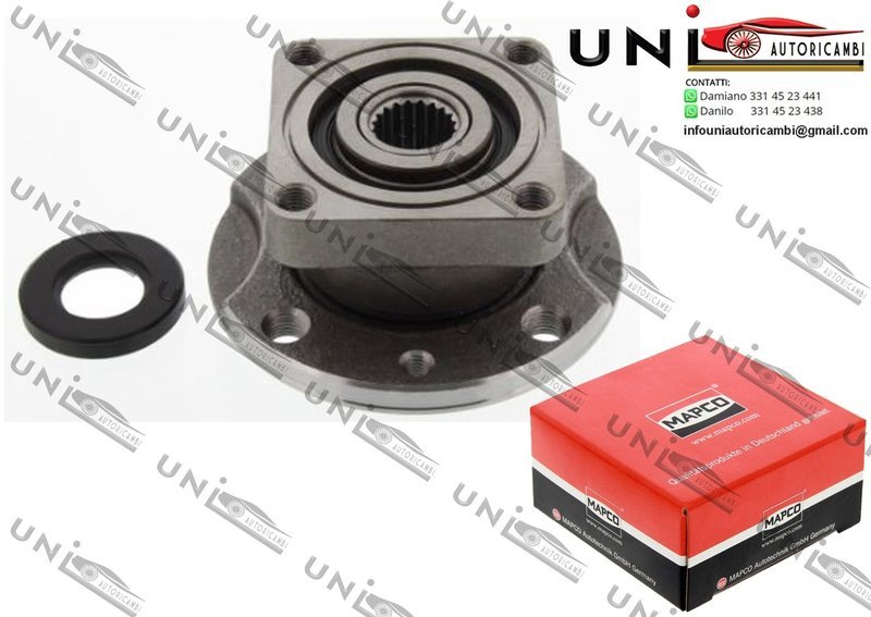 Kit Cuscinetto Ruota Assale Posteriore Bilaterale / Fiat Panda da 1980 / Lancia Y10 da 1986