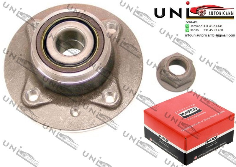 Kit Cuscinetto Ruota Assale Posteriore Bilaterale / Renault Laguna I da 1993