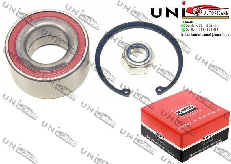 Kit Cuscinetto Ruota Assale Posteriore Bilaterale / Renault Espace II da 1991