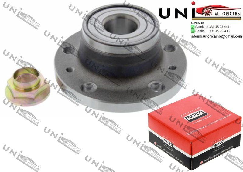 Kit Cuscinetto Ruota Assale Posteriore Bilaterale / Renault Avantime da 2001 / Renault Espace II da 1991 / Renault Espace II​I da 1996