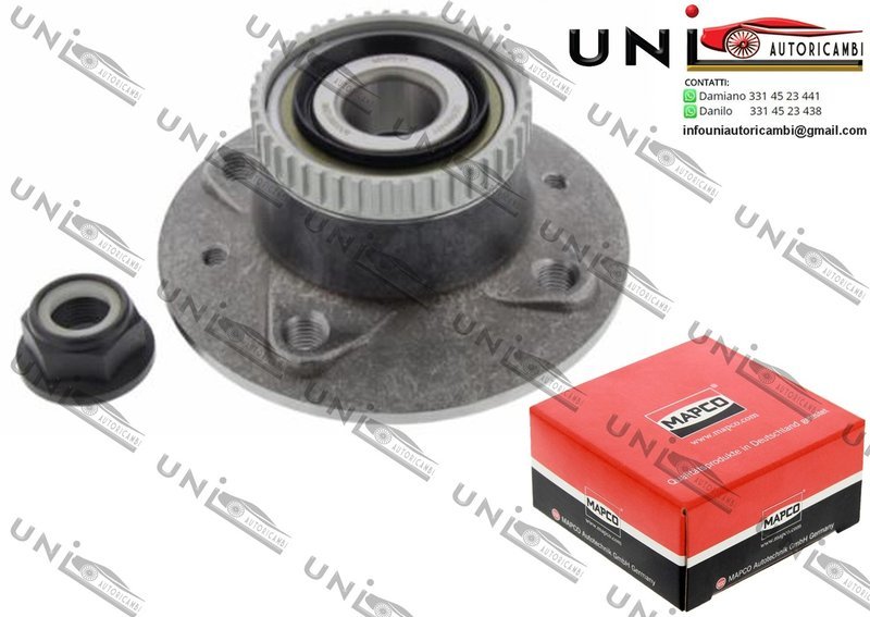 Kit Cuscinetto Ruota Assale Posteriore Bilaterale / Renault Laguna I  da 1993