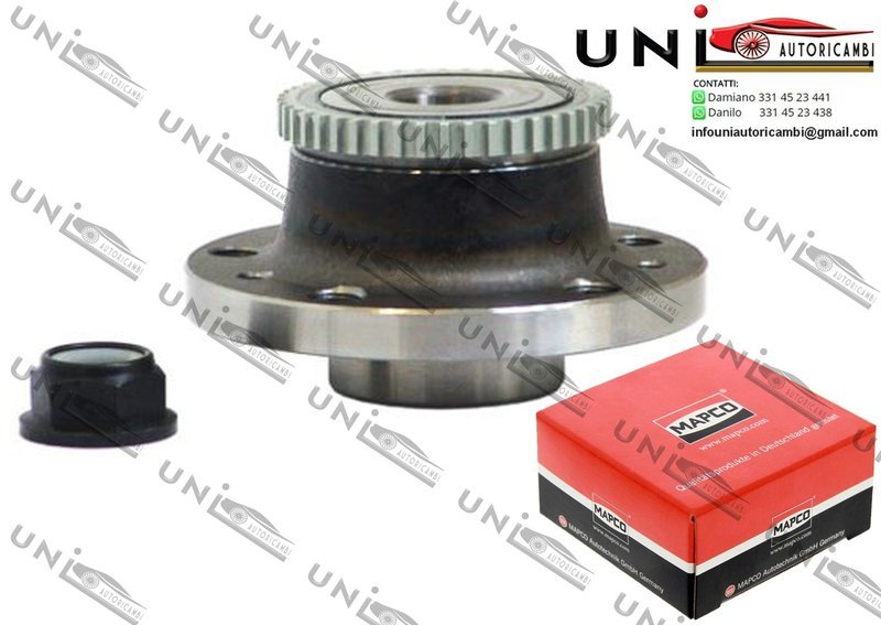 Kit Cuscinetto Ruota Assale Posteriore Bilaterale / Renault Laguna I Grandtour da 1995