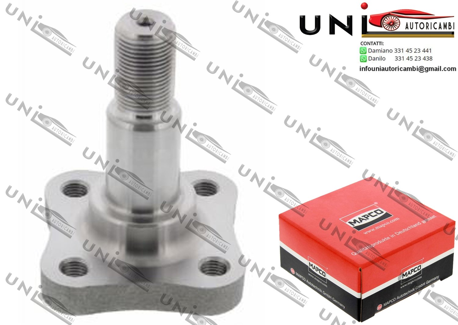 Fuso a snodo, sospensione ruota Assale Posteriore Bilaterale / Dacia Logan da 2004 / Renault Clio II da 1998 / Renault Clio III / Furgonato da 2005 / Renault Modus / Grand Modus da 2004