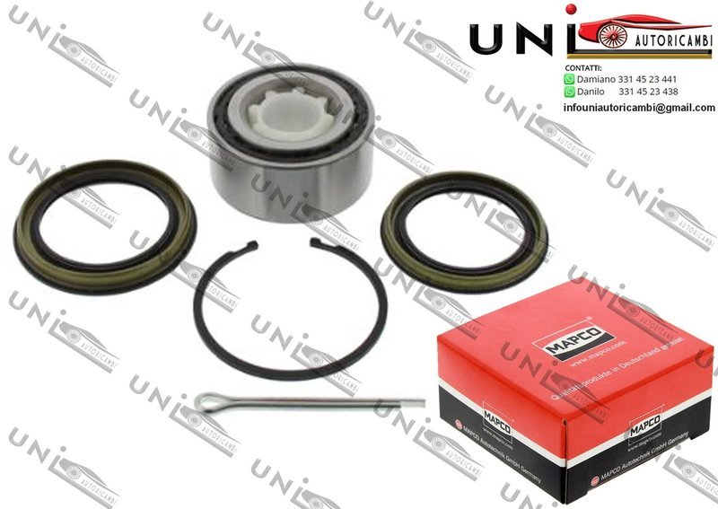 Kit Cuscinetto Ruota Assale Anteriore Bilaterale / Nissan Micra I da 1982