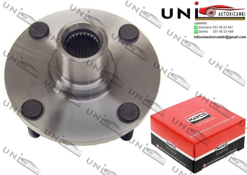 Mozzo Ruota Anteriore Bilaterale / Nissan Primera da 1996 / Nissan Primera Hatchback da 1996 / Nissan Primera Traveller da 1990