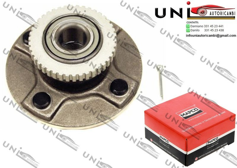 Kit Cuscinetto Ruota Assale Posteriore Bilaterale / Nissan Primera / Hatchback da 1990