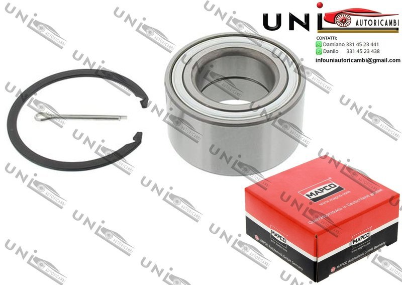Kit Cuscinetto Ruota Assale Anteriore Bilaterale / Hyundai Elantra Tre volumi da 2006 / Hyundai i30 / CW da 2007 / Hyundai ix20 da 2010 / Hyundai Veloster da 2011 / Kia CEE'D​ SW da 2007