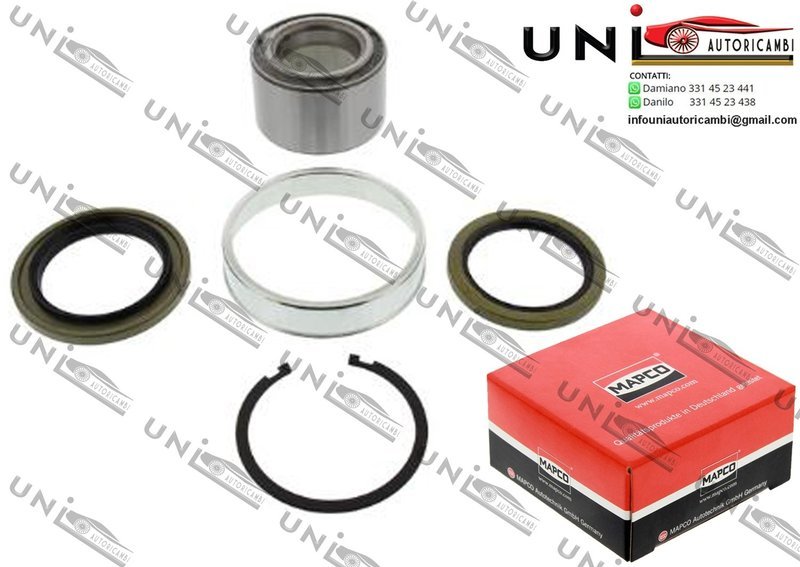 Kit Cuscinetto Ruota Assale Posteriore Bilaterale / Toyota Previa da 1990