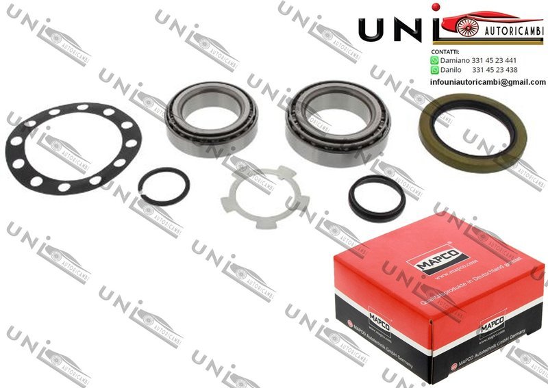 Kit Cuscinetto Ruota Assale Ant. / Post. Bilaterale / Toyota 4 Runner da 1987 / Toyota Land Cruiser da 1969 / Toyota Land Cruiser 80 da 1990 / Toyota Land Cruiser​ Hardtop da 1990 / VW Taro da 1989