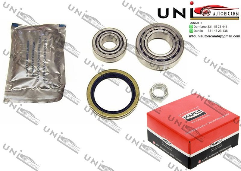 Kit Cuscinetto Ruota Assale Posteriore Sinistro / Mazda 323 III Station Wagon da 1986