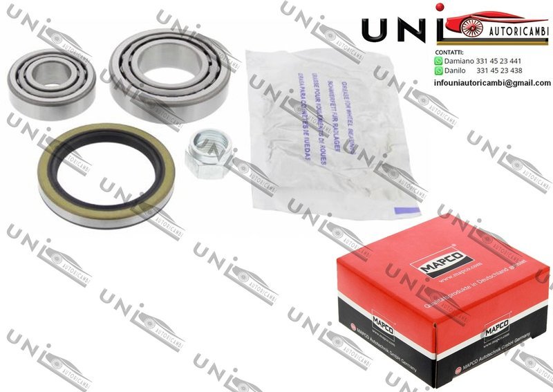 Kit Cuscinetto Ruota Assale Posteriore Destro / Mazda 323 III Station Wagon da 1986