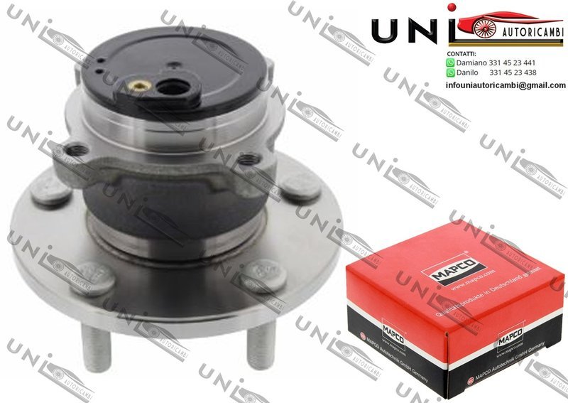 Kit Cuscinetto Ruota Assale Posteriore Bilaterale / Mazda 3 da 2003 / Mazda 3 Tre volumi da 2004 / Mazda 5 da 2005