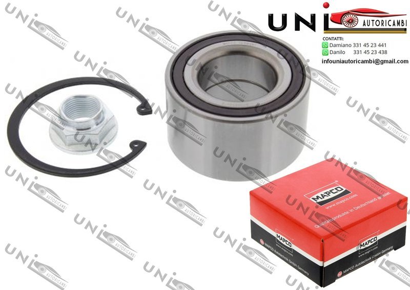 Kit Cuscinetto Ruota Assale Anteriore Bilaterale / Mazda 3 / Tre volumi da 2008 / Mazda 5 da 2005 / Mazda 6 Sport / Sport Kombi / Tre volumi da 2007