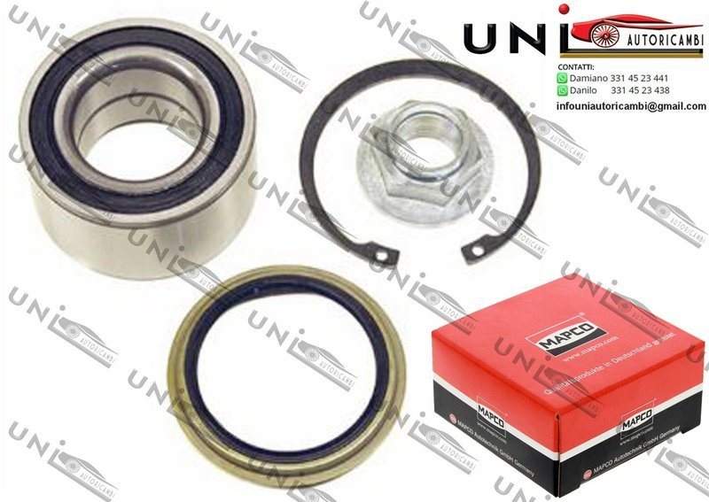 Kit Cuscinetto Ruota Assale Posteriore Bilaterale / Mazda MX-5 I da 1990