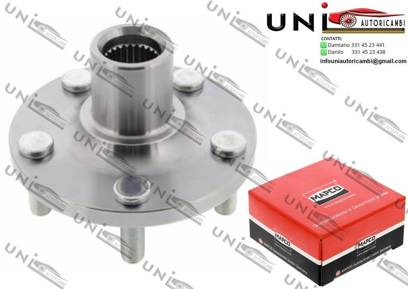 Mozzo Ruota Anteriore Bilaterale / Toyota Avensis / Liftback / Station Wagon da 1997 / Toyota Caldina da 1997 / Toyota Celica da 1999 / Toyota Corolla / Combi da 2001 / Toyota Matrix da 2002