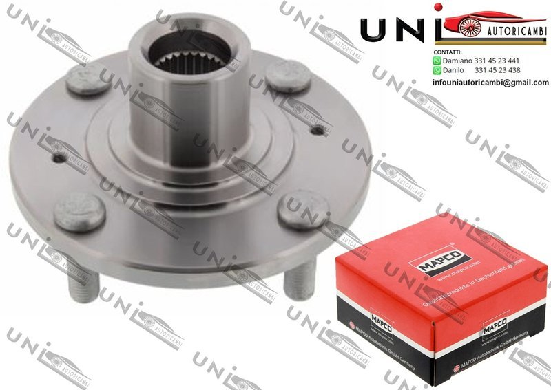 Mozzo Ruota Anteriore Bilaterale / Honda Accord VI da 1997 / Honda Accord VI Aerodeck da 1998 / Honda Accord VI​ Coupé​ da 1998 / Honda Accord VI Hatchback da 2000