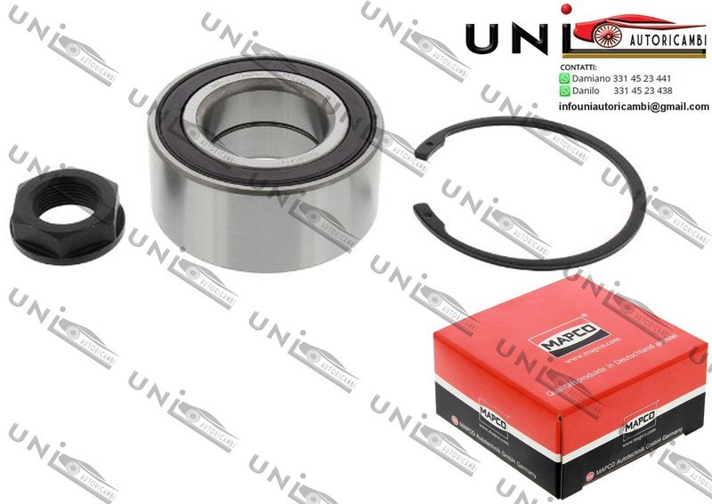 Kit Cuscinetto Ruota Assale Anteriore Bilaterale / Citroé​n Berlingo da 2008 / Citroé​n​ C-Elysse da 2012