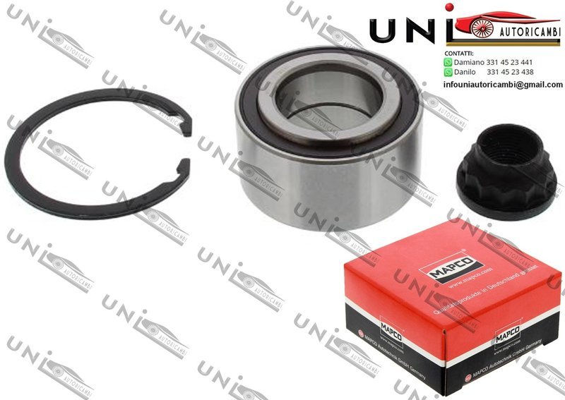 Kit Cuscinetto Ruota Assale Anteriore Bilaterale / Citroë​n C1 da 2005 / Peugeot 107 da 2005 / Toyota Aygo da 2005 / Toyota IQ da 2009