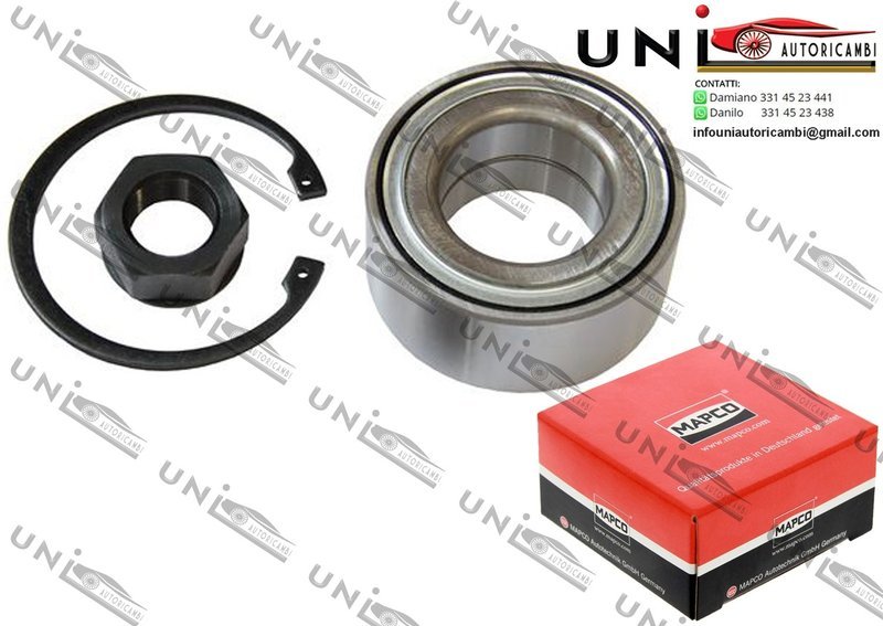 Kit Cuscinetto Ruota Assale Anteriore Bilaterale / Citroë​n C8 da 2002 / Fiat Ulysse da 2002 / Lancia Phedra da 2002 / Peugeot 807 da 2002