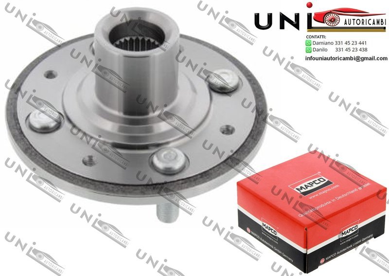 Mozzo Ruota Anteriore Bilaterale / Acura Integra Tre volumi da 1993 / Honda Civic V Coupé​ / Hatchback / Tre volumi da 1991 / Honda Civic VI Aerodeck / Coupé​ / Hatchback / Tre volumi da 1995