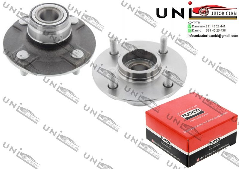 Kit Cuscinetto Ruota Assale Anteriore Bilaterale / Nissan Primera / Hatchback da 1990