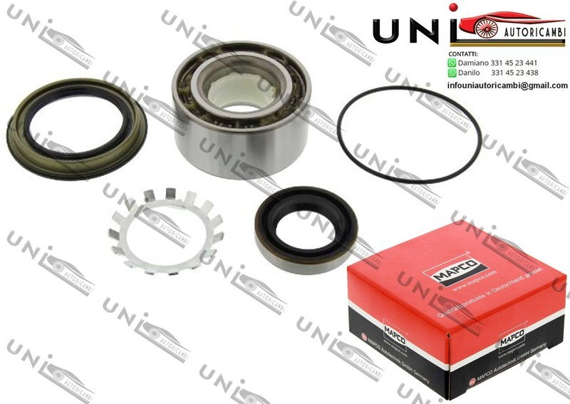 Kit Cuscinetto Ruota Assale Posteriore Bilaterale / Ford Maverick da 1993 / Nissan Pathfinder II da 1997 / Nissan Serena da 1993 / Nissan Terrano II da 1993