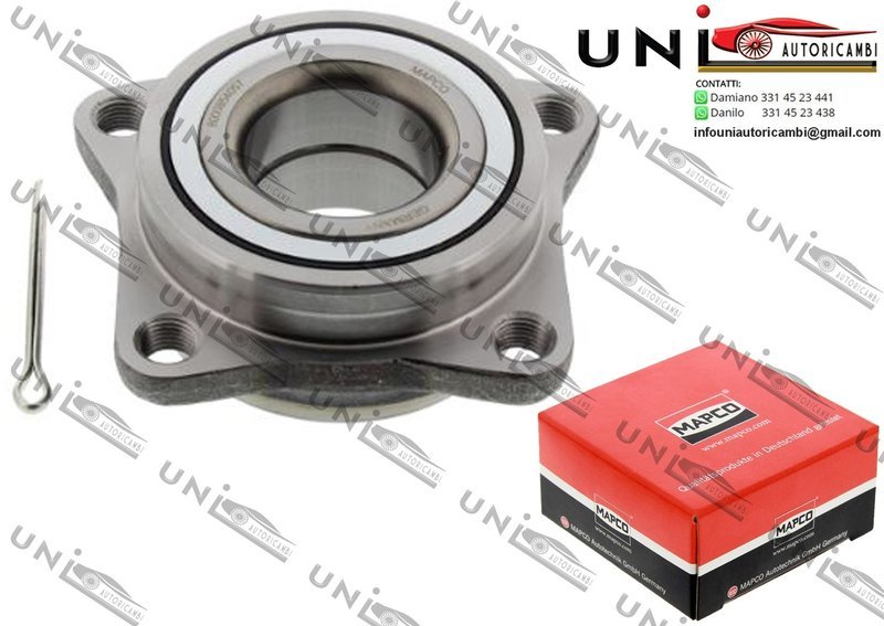 Kit Cuscinetto Ruota Assale Anteriore Bilaterale / Mitsubishi Galant V / Tre volumi da 1992 / Mitsubishi Galant V​I / Station wagon da 1996