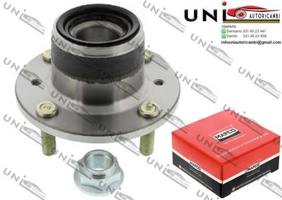 Kit 1 Mozzo  Ruota con Cuscinetto Assale Posteriore Bilaterale Sinistro o Destro  / Mitsubishi Galant IV / Tre volumi da 1987