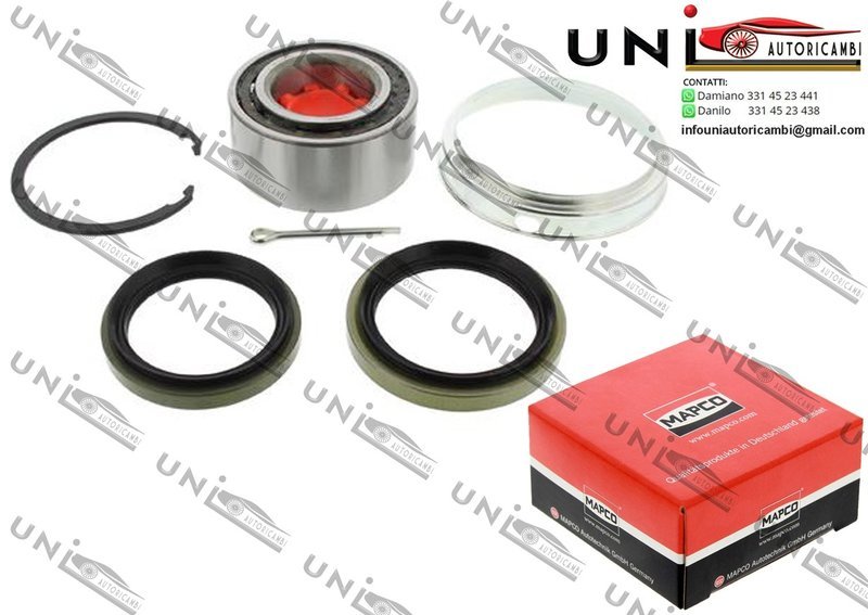 Kit Cuscinetto Ruota Assale Ant. / Post. Bilaterale / Lexus ES / RX da 1989 / Toyota Carina II / Station Wagon / Tre volumi da 1983 / Toyota Corolla / FX Compact / Liftback da 1983