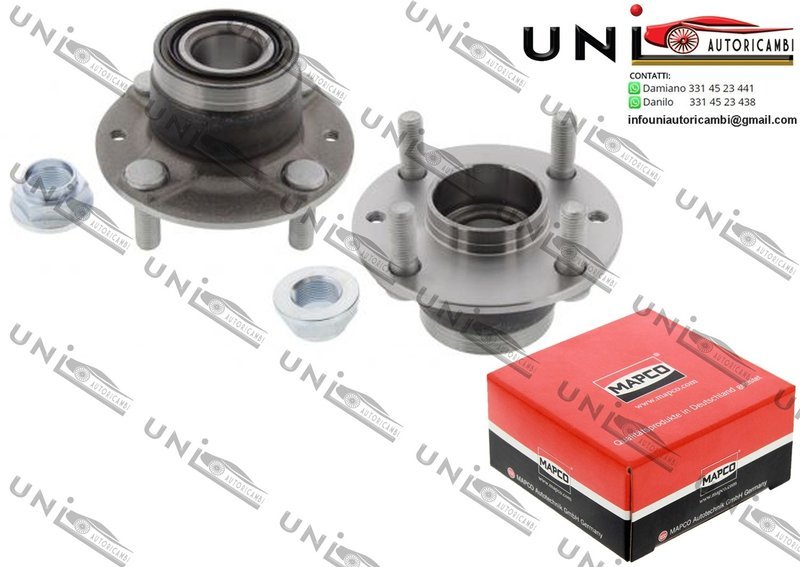 Kit Cuscinetto Ruota / Mazda 626 III Coupe da 1990 / Mazda 323 S IV da 1994 / Mazda 323 C IV da 1994 / Mazda 323 F IV da 1994