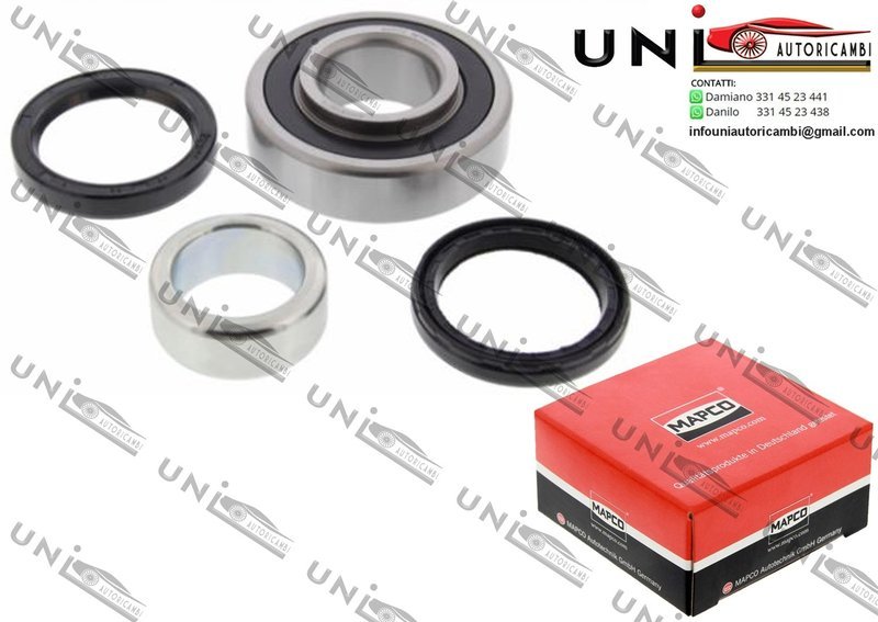 Kit Cuscinetto Ruota Assale Posteriore Bilaterale / Suzuki Vitara / Cabrio da 1988 / Suzuki X-90 da 1995