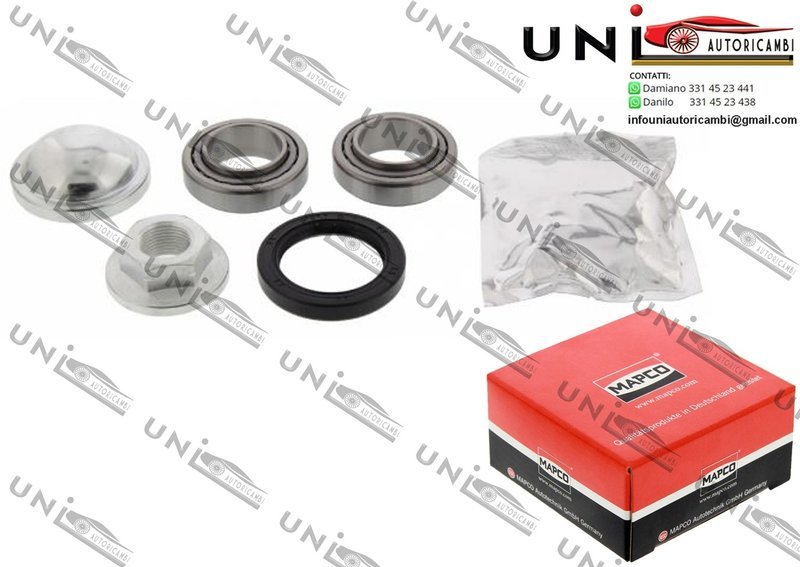 Kit Cuscinetto Ruota Assale Posteriore Sinistro / Ford Escort Classic / Turnier da 1998 / Ford Fiesta Furgonato da 1989 / Ford Fiesta III da 1989 / Ford KA da 1996 / Ford Orion III da 1990