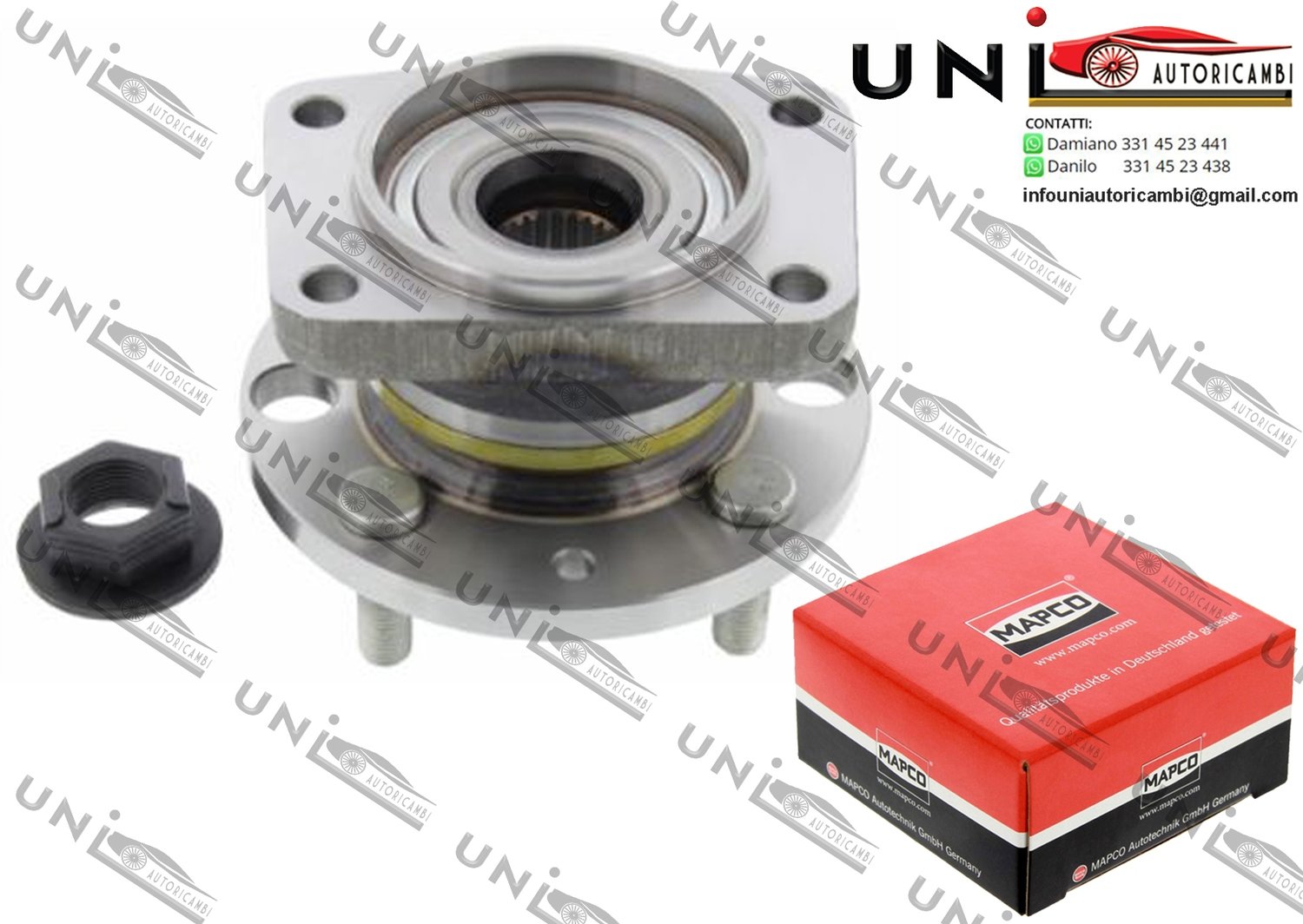 Mozzo Ruota Posteriore Bilaterale / Ford Mondeo I Station wagon da 1993