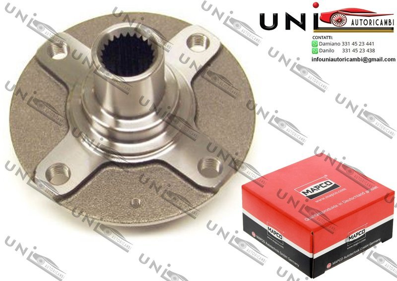 Mozzo Ruota Anteriore Bilaterale / Ford Escort III / Cabriolet / Station wagon da 1980 / Ford Escort `81 ​/ `86 Express da 1981 / Ford Fiesta Furgonato da 1977 / Ford Fiesta I / II da 1976