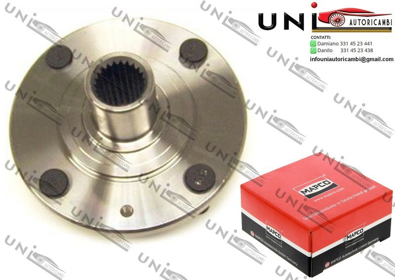 Mozzo Ruota Anteriore Bilaterale / Ford Courier Furgonato da 1991 / Ford Fiesta Furgonato / III da 1989