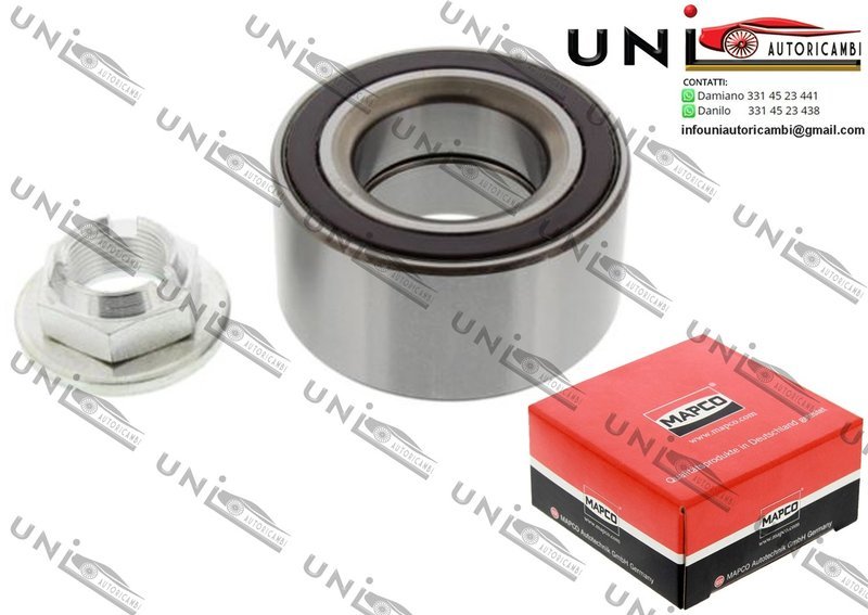 Kit Cuscinetto Ruota Assale Anteriore Bilaterale / Ford Mondeo III / Station wagon / Tre volumi da 2000 / Jaguar X-Type / Estate da 2001