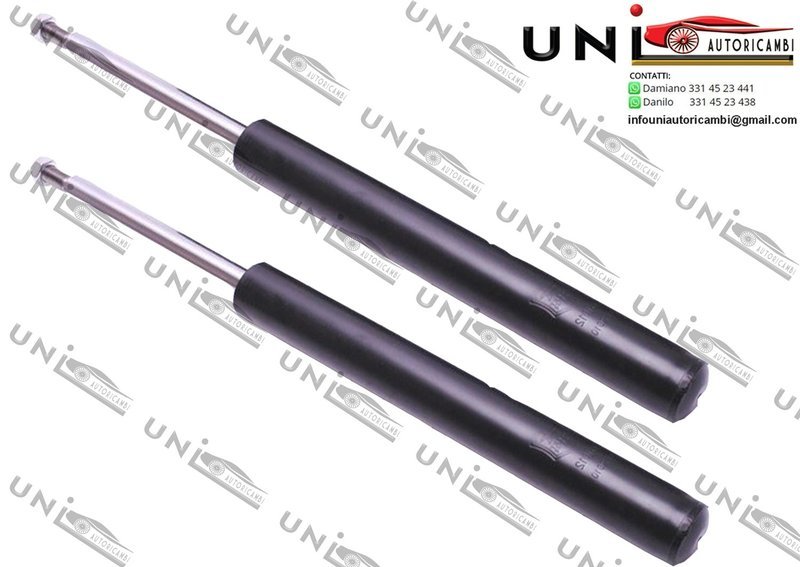 2x Ammortizzatori Anteriori Normali a Gas per Audi 80 / 90 / VW Pasat (81 / 89 / 32B ) da 05.1972