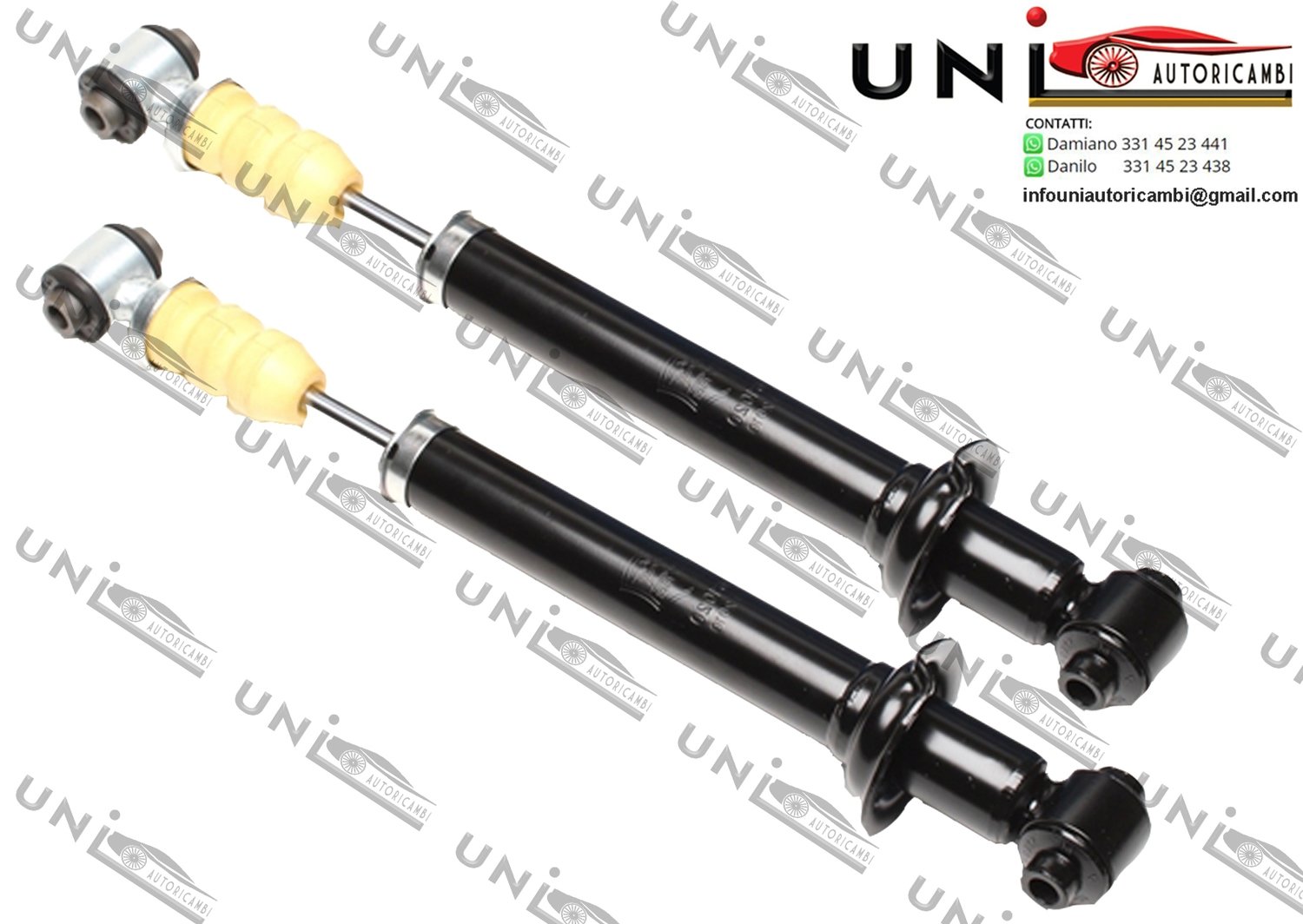 2 Ammortizzatori Posteriori Normali a Gas Audi A4 (B5) Quattro 4X4 dal 1995