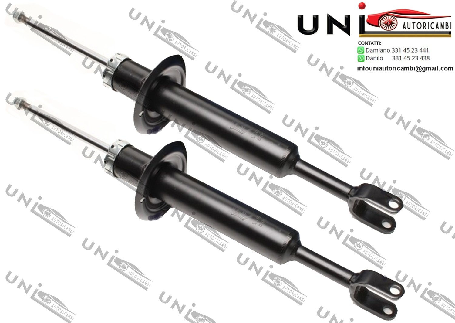 ​2 Ammortizzatori Anteriori a Gas Audi A4 (8E2, B6)​ da 11.2000 a 12.2004​ e Seat Exeo (3R2) da 12.2008 a 09.2010