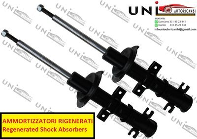 2 Ammortizzatori Posteriori Rigenerati 50703961 per: Alfa Romeo 156 Crosswagon Q4 dal 2004v