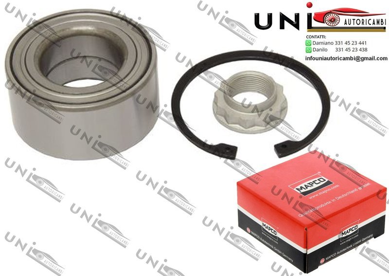 Kit Cuscinetto Ruota Assale Posteriore Bilaterale / BMW 1 / Cabriolet / Coupé​ da 2005 / BMW 3 / Cabriolet / Coupé​ / Touring da 2004