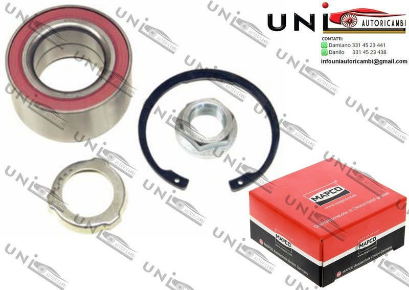 Kit Cuscinetto Ruota Assale Posteriore Bilaterale / BMW Z1 Roadster da 1988 / BMW Z3 Coupé​ / Roadster da 1997