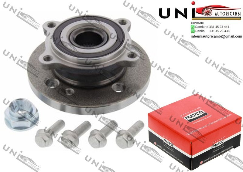 Kit Cuscinetto / MOZZO Ruota Assale Anteriore Bilaterale / Mini Mini / Cabriolet / Clubman / Coupé​ / Roadster da 2001