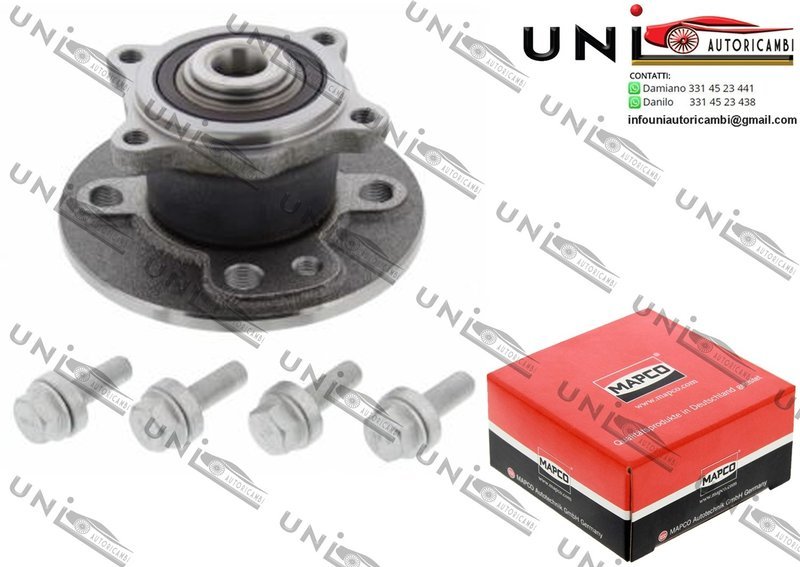 Kit Cuscinetto Ruota Assale Posteriore Bilaterale / Mini Mini Cabriolet / Clubman / Clubvan / Coupé / Roadster da 2001