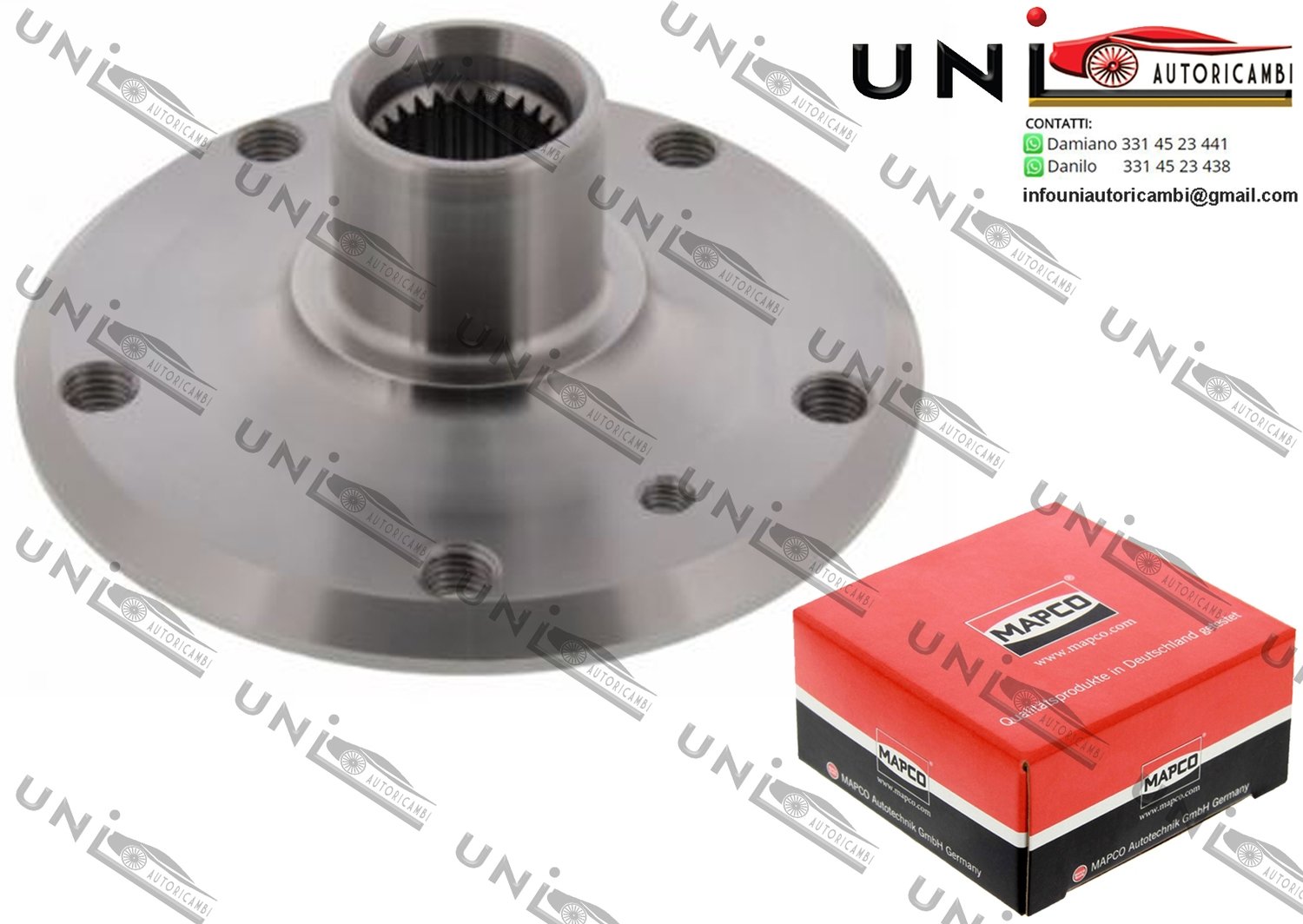 Mozzo Ruota Posteriore Bilaterale / BMW 3 / Cabriolet / Compact / Coupé​ / Touring da 1992