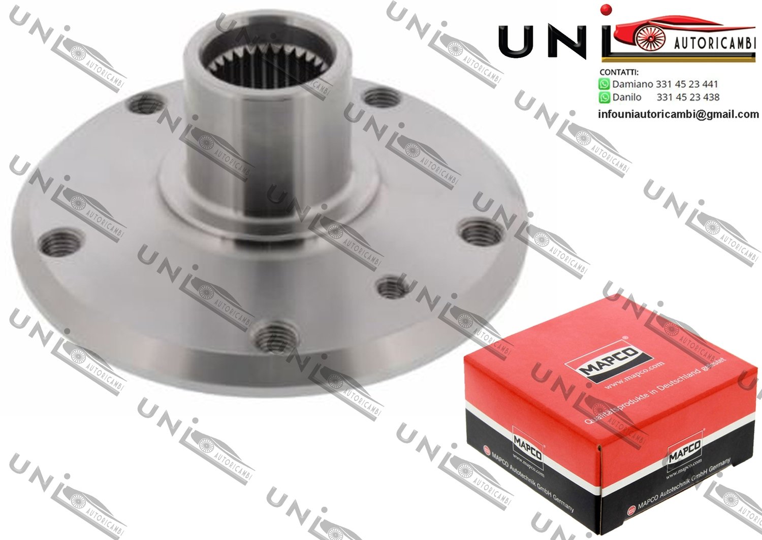 Mozzo Ruota Posteriore Bilaterale / BMW 5 / Touring da 1995