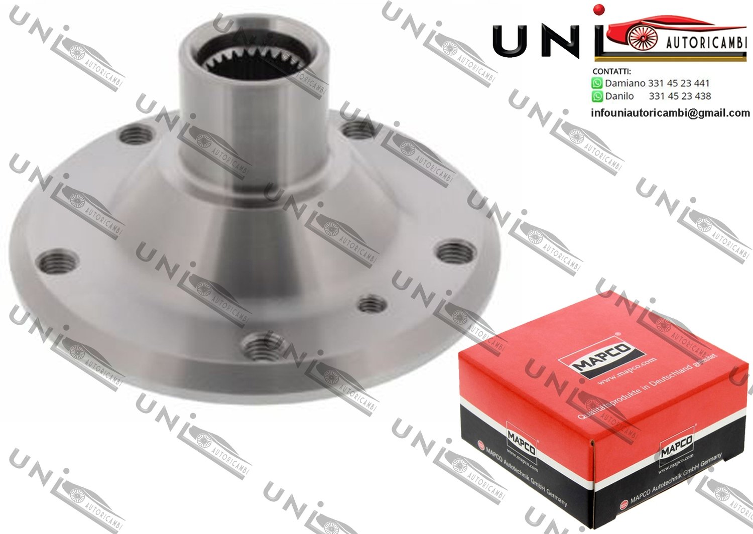 Mozzo Ruota Posteriore Bilaterale / BMW 3 / Touring da 2004 / BMW Z4 Coupé​ / Roadster da 2003