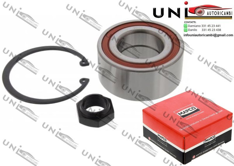 Kit Cuscinetto Ruota Assale Ant. / Post. Bilaterale / Audi 100 / Avant da 1982 / Audi 200 / Avant da 1983 / Audi Quattro da 1980
