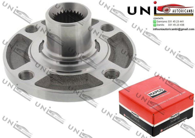 Mozzo Ruota Ant. / Post. Bilaterale / Audi 100 / Avant da 1976 / Audi 80 da 1978 / Audi 90 da 1984 / Audi Coupe da 1984 / Audi Quattro da 1980