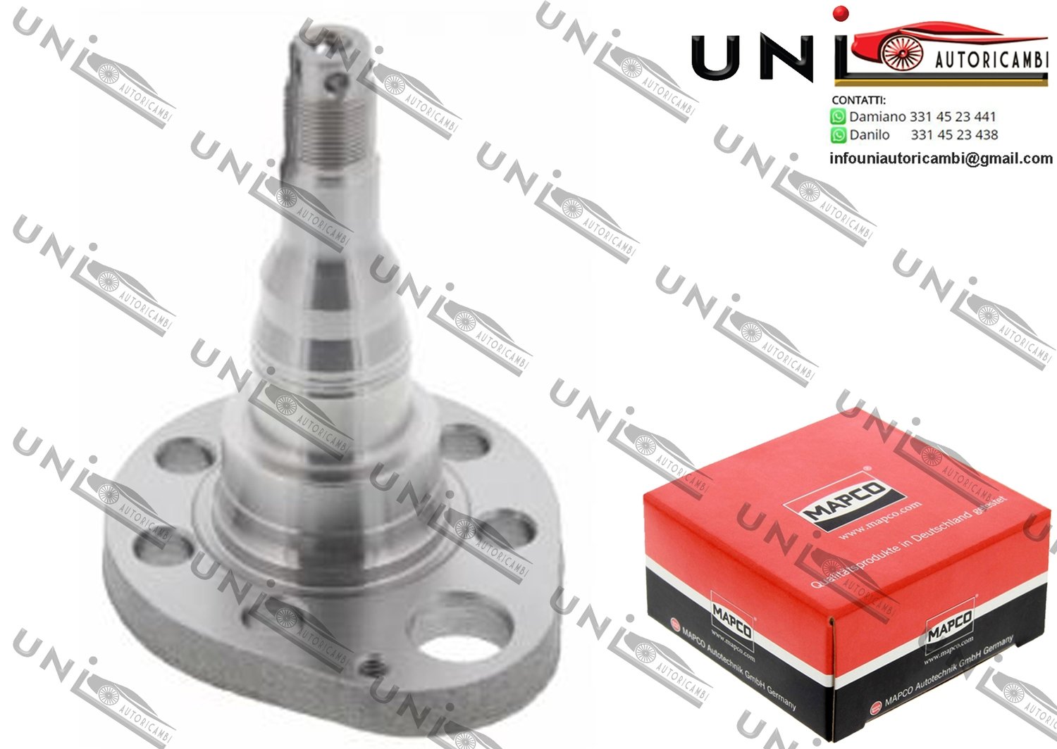 Fuso a snodo sospensione Ruota Assale Posteriore Sinistro / VW Golf II da 1983 / VW Golf III / Variant da 1991 / VW Golf IV Cabriolet da 1998 / VW Jetta II da 1984 / VW Vento da 1991